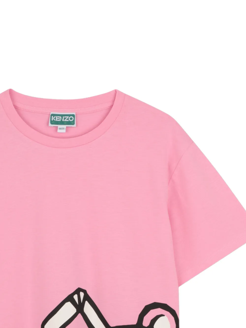 Kenzo Kids Jurk met print Roze