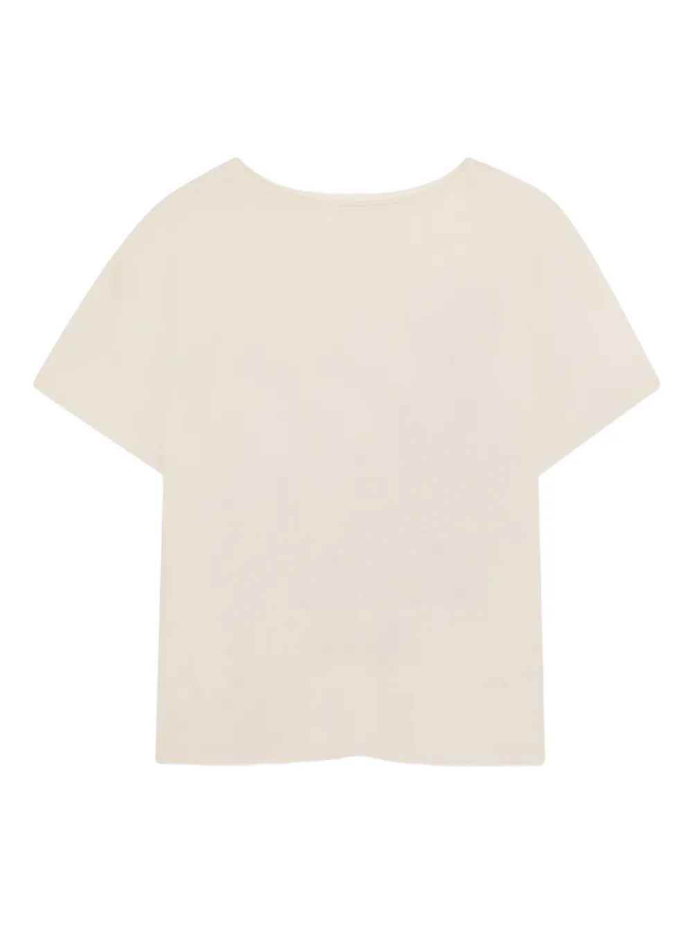  Zadig & Voltaire Kids Button-detail T-shirt - Neutrals 
