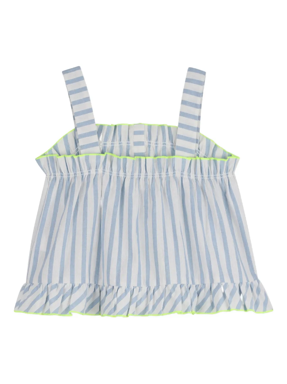 Billieblush Gestreepte top Wit