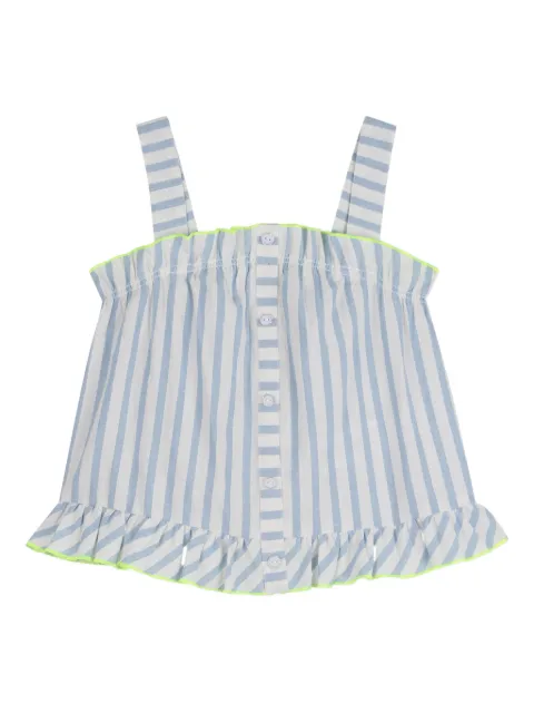 Billieblush top con volantes y motivo de rayas