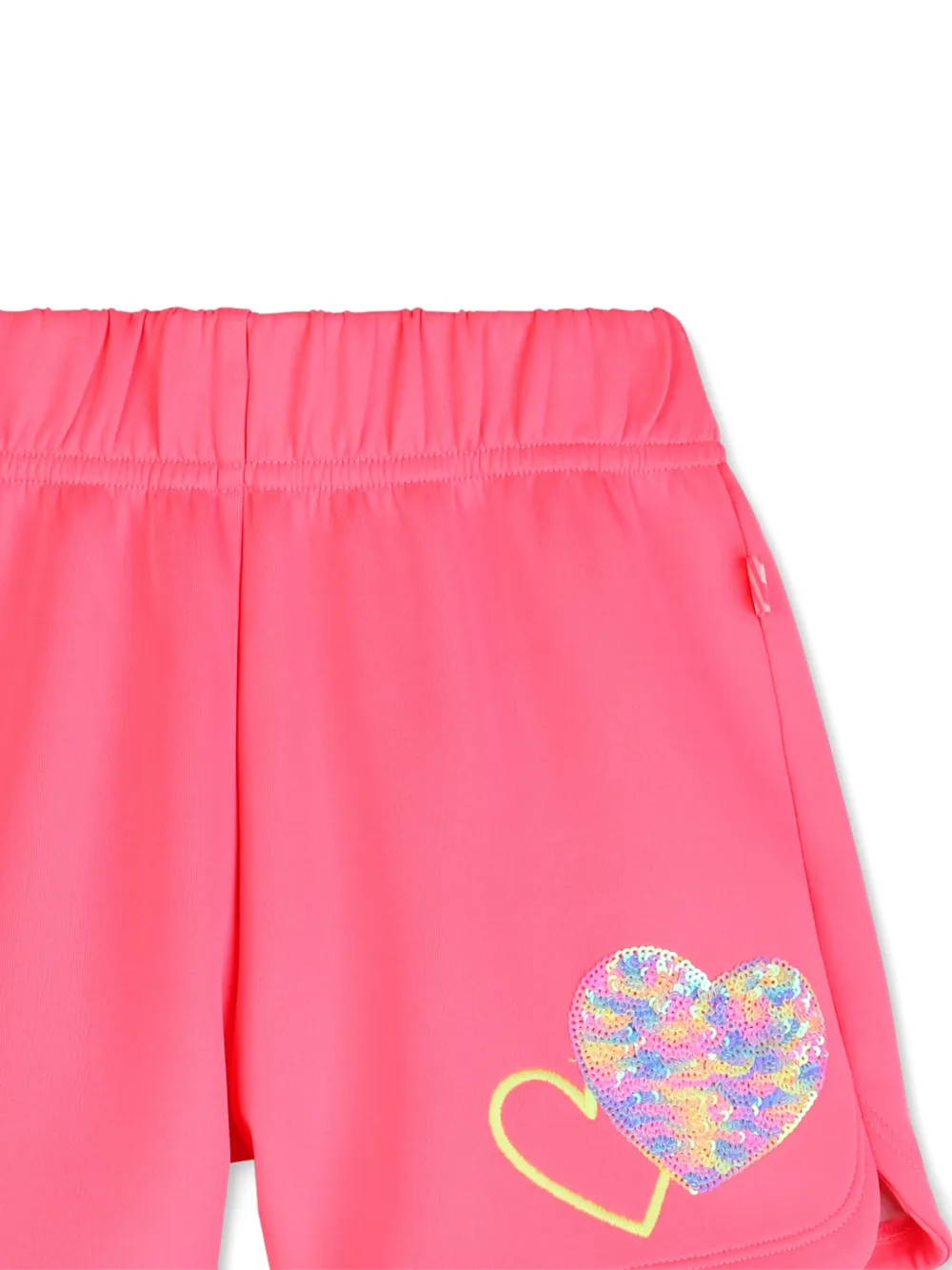 Billieblush Shorts met hartapplicatie Roze