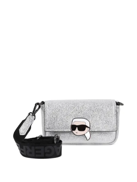 Karl Lagerfeld Kids glitter appliqué bag