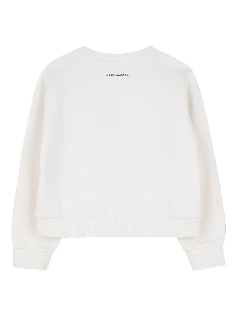 Marc Jacobs Kids Sweater met bloemapplicatie Beige