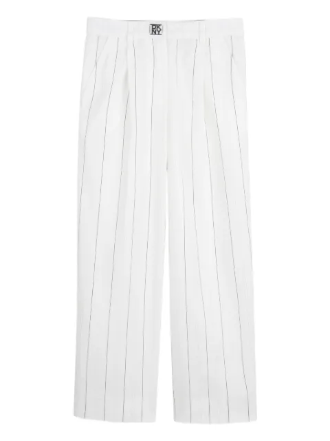 Dkny Kids pinstripe-print trousers