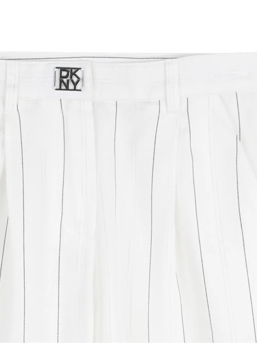  Dkny Kids Pinstripe-print Trousers - White 
