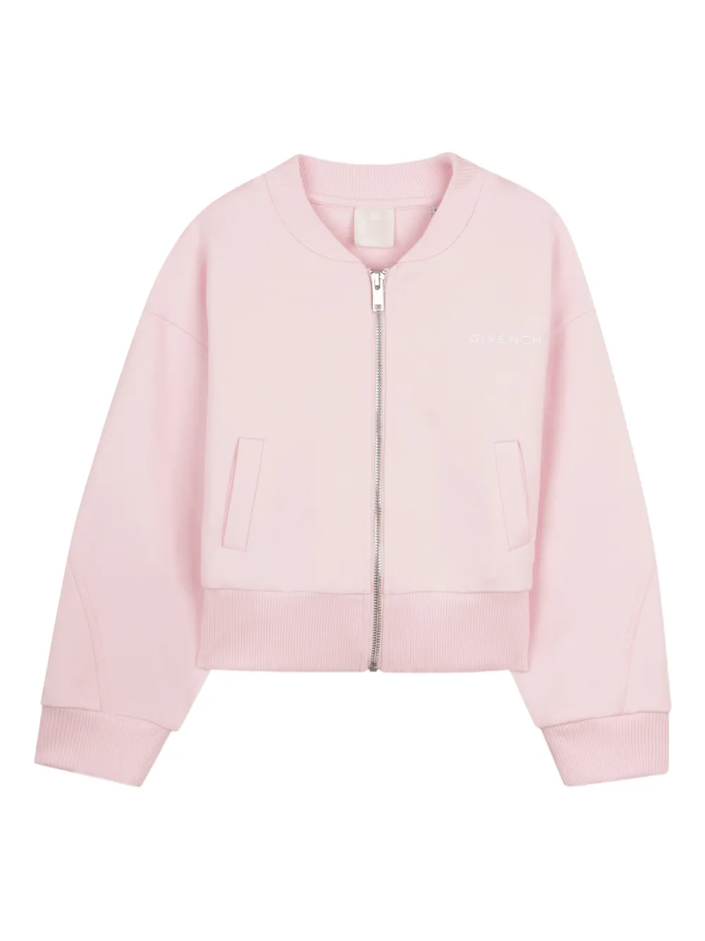 Givenchy Kids zip-fastening sweatshirt - Rosa