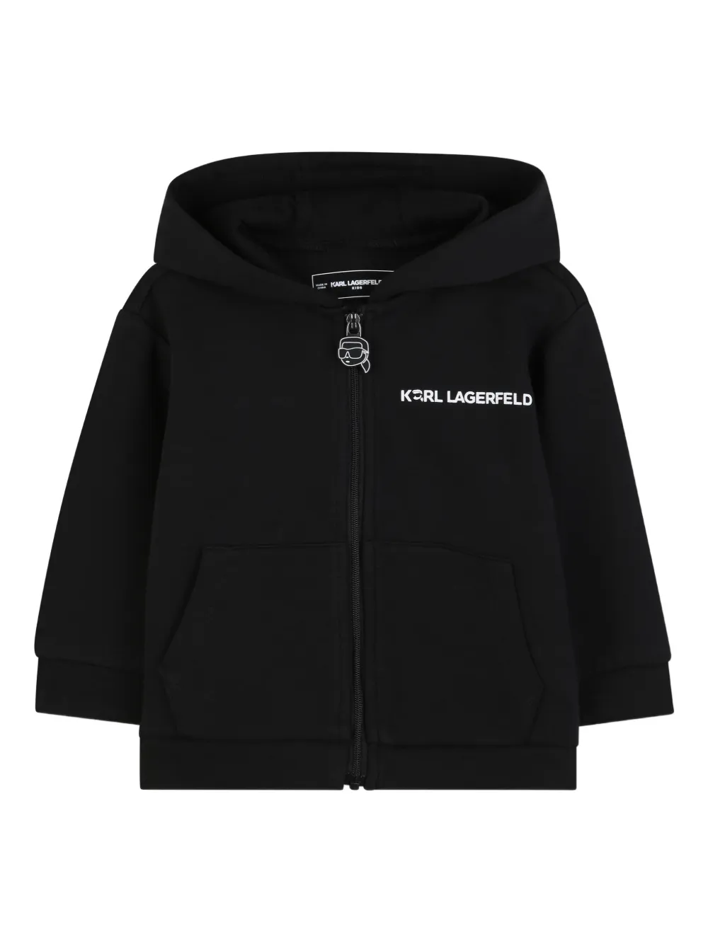 Karl Lagerfeld Kids Ikonik Karl trainingspak Zwart
