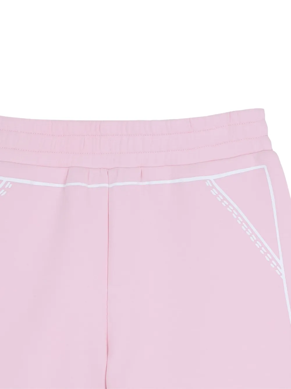  Marc Jacobs Kids Flower- Print Pocket Shorts - Pink 
