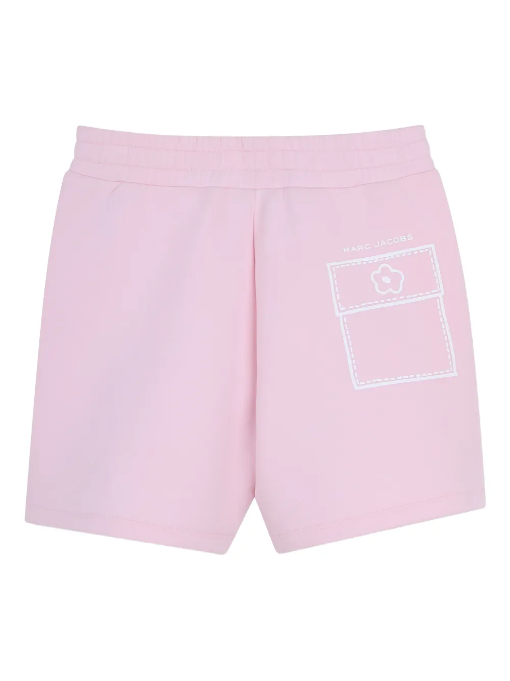  Marc Jacobs Kids Flower- Print Pocket Shorts - Pink 