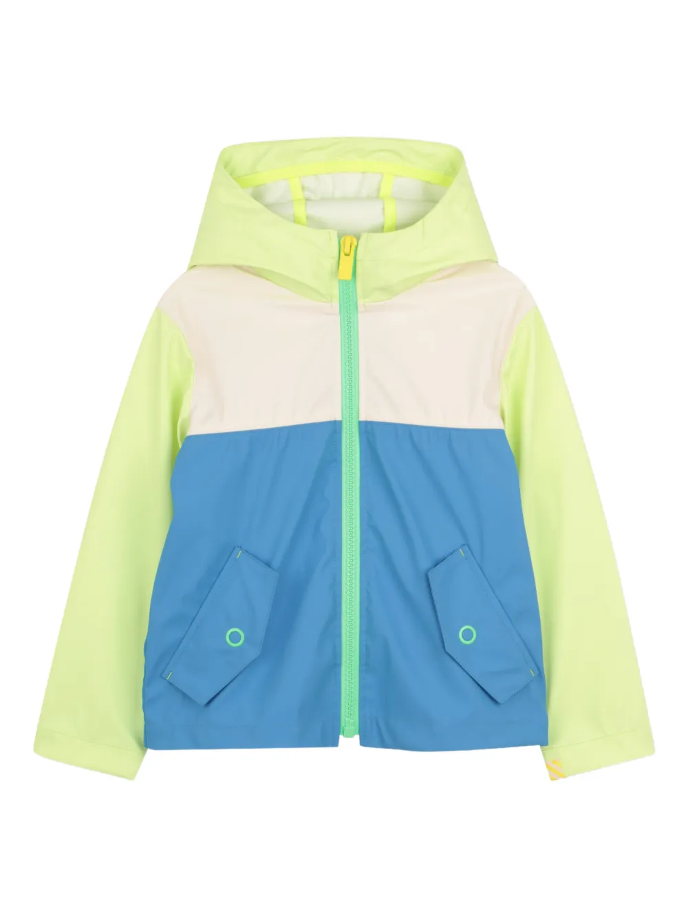 Billieblush colourblock hooded windbreaker | Blue | Image 1