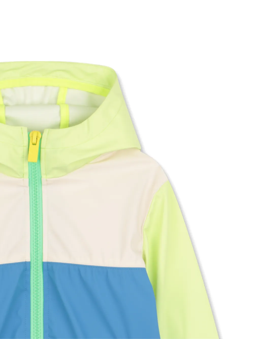Billieblush Windjack met capuchon en colourblocking Blauw