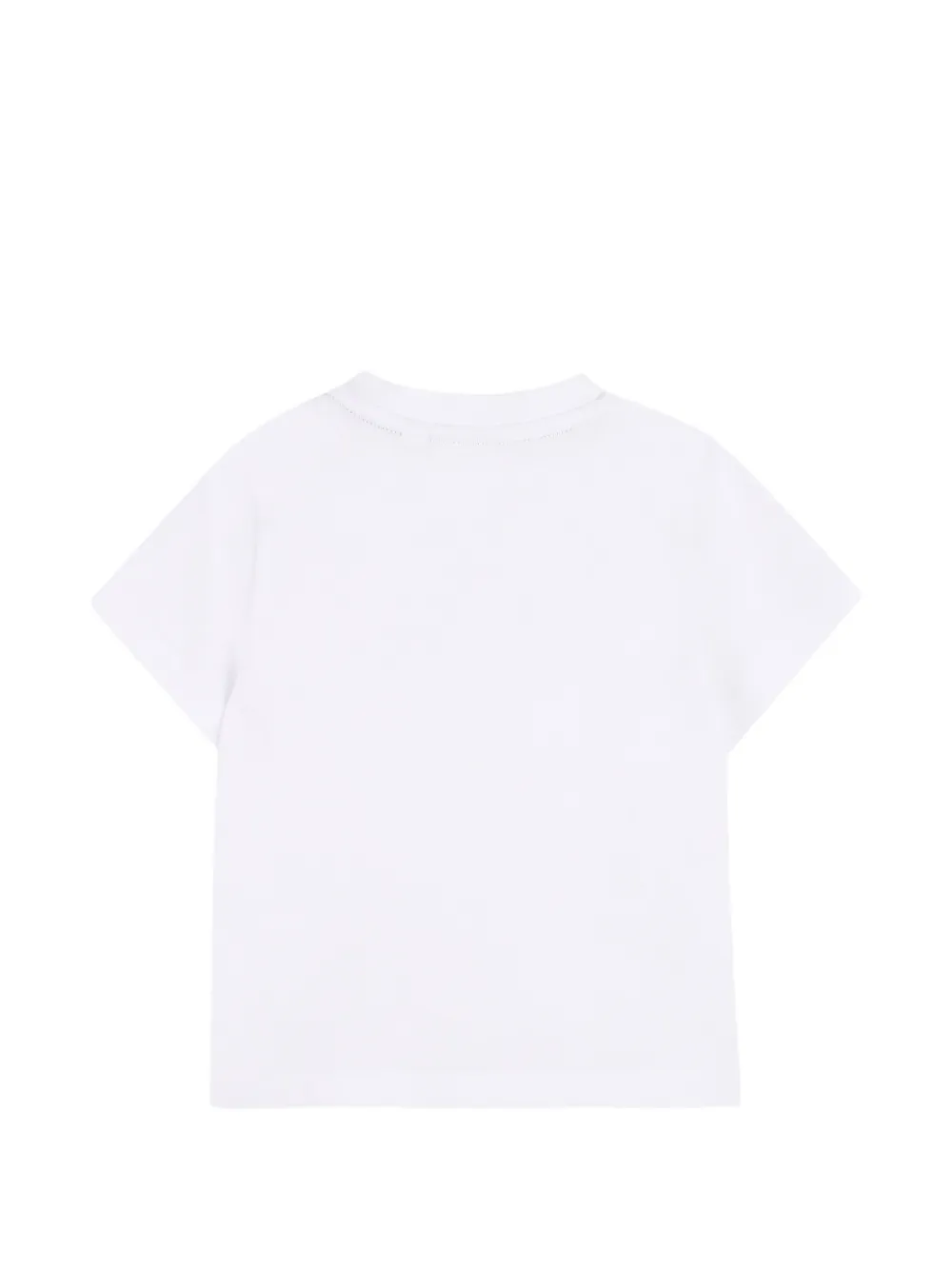 BOSS Kidswear T-shirt en shorts set met trekkoord Wit