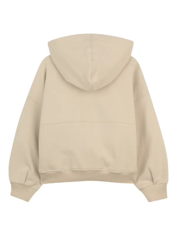 Chloé Kids zip-up Hoodie | Neutrals | FARFETCH