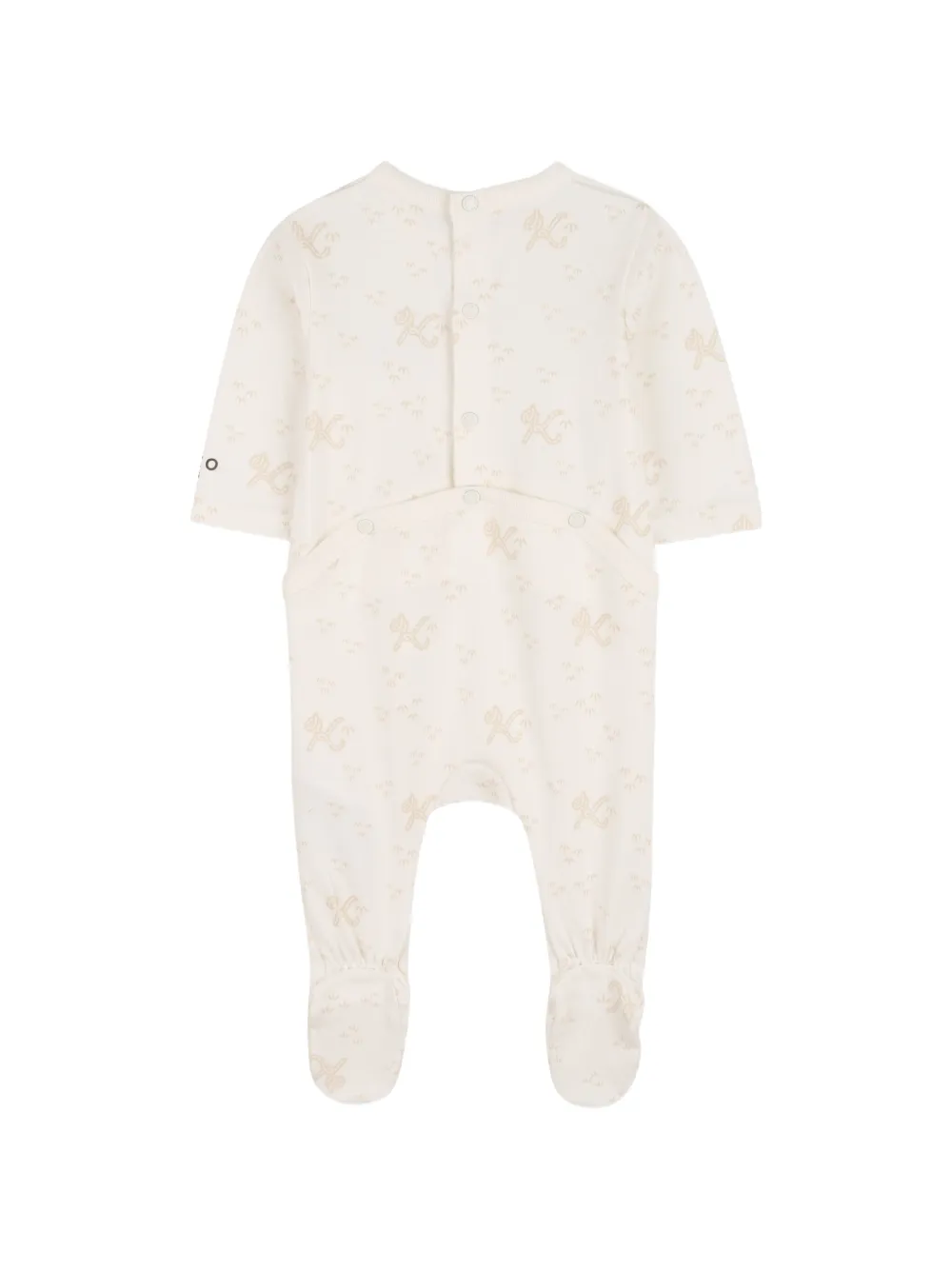 Kenzo Kids Tweedelige pyjamaset met geborduurd logo Zwart