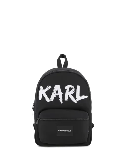 Karl Lagerfeld Kids ryggsäck med logotyp