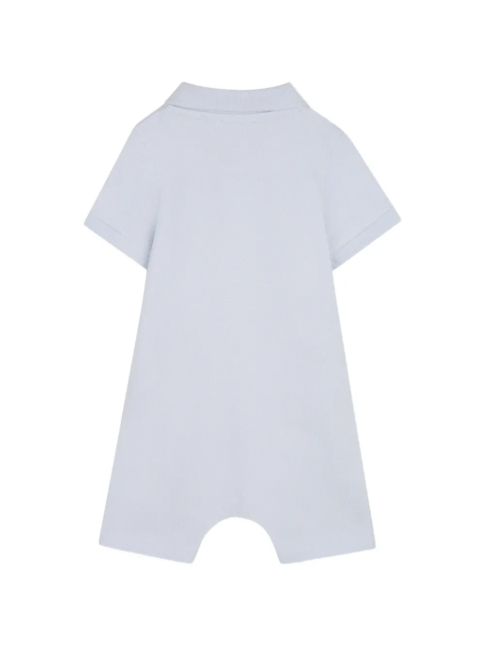 BOSS Kidswear Poloshirt met applicatie Blauw