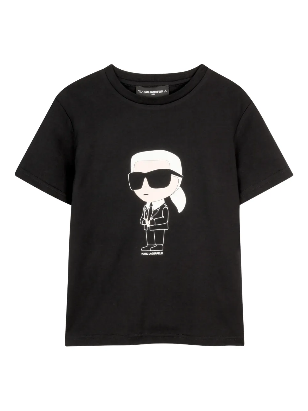 Karl Lagerfeld Kids T-shirt con grafica - Nero
