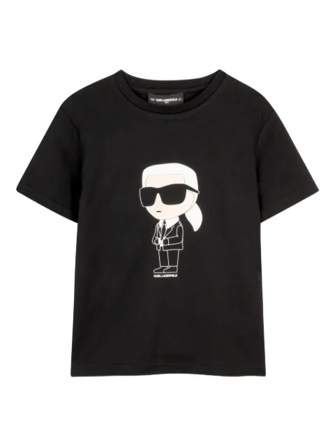 Karl Lagerfeld Kids t-shirt à imprimé graphique