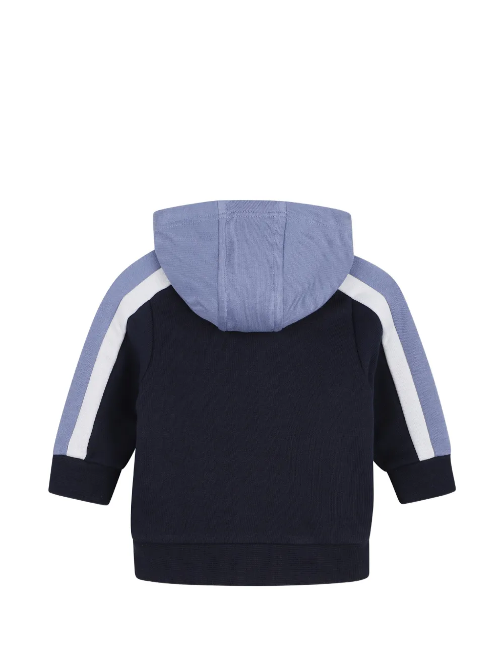 BOSS Kidswear Hoodie met logostreep Blauw