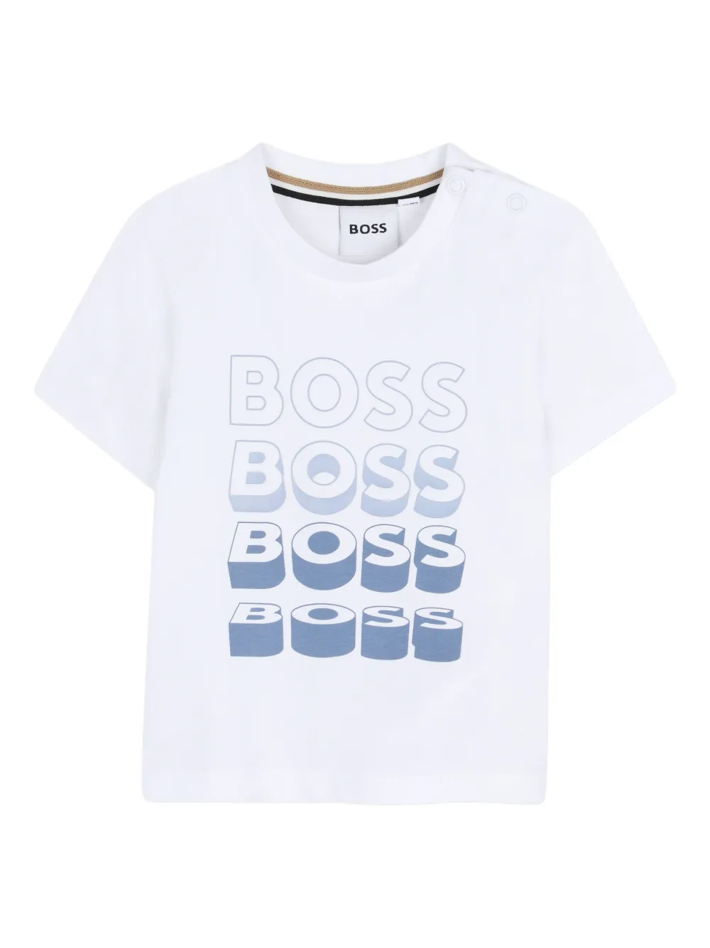 BOSS Kidswear T-shirt con grafica - Bianco
