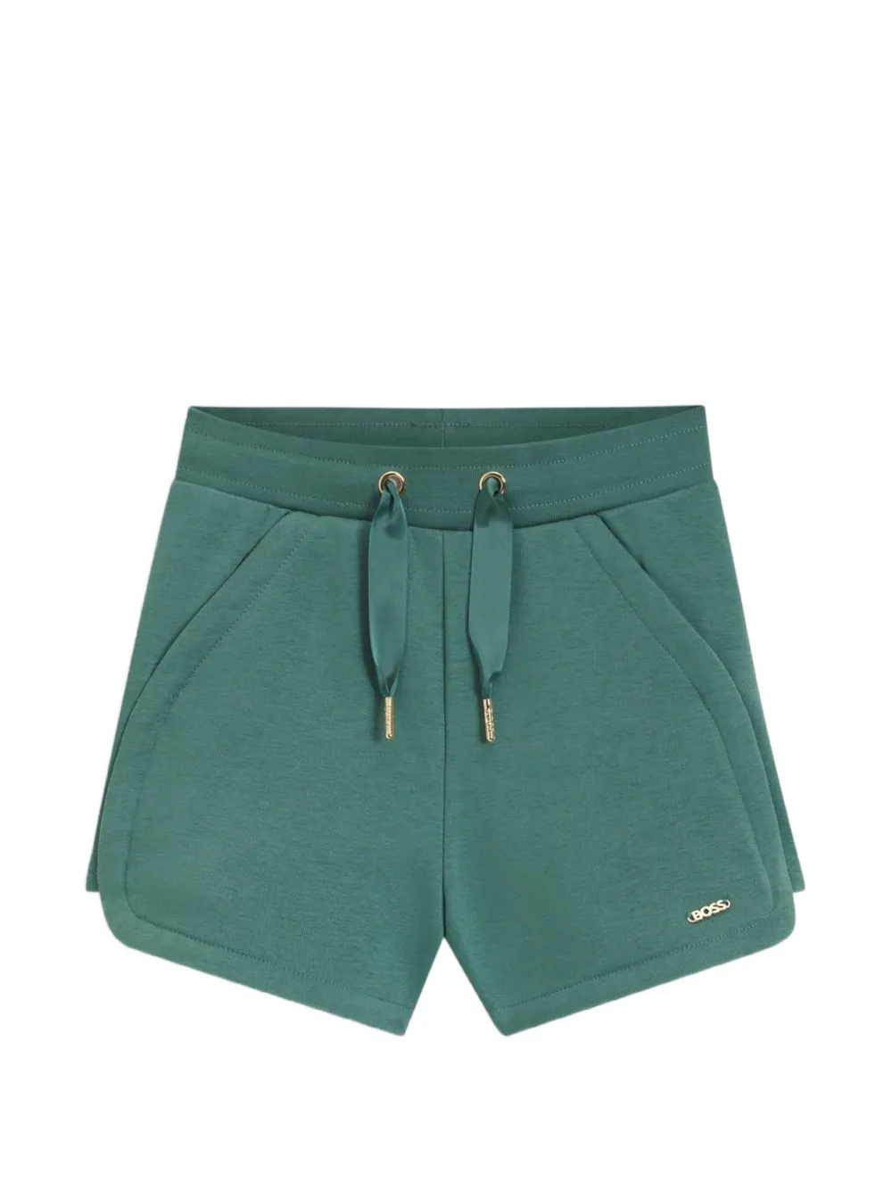 BOSS Kidswear drawstring shorts - Green