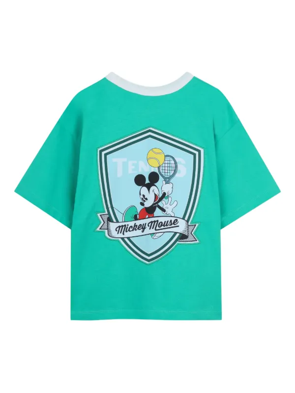 Marc Jacobs Kids x Disney Mickey mouse-graphic T-shirt | Green