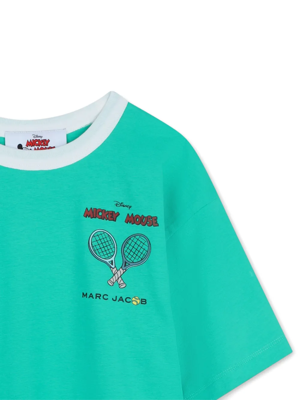 Marc Jacobs Kids x Disney Mickey mouse-graphic T-shirt | Green