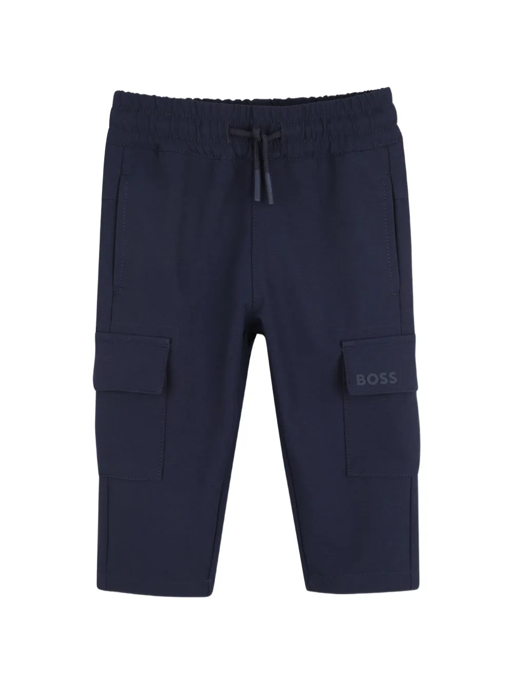 BOSS Kidswear Pantaloni con tasche applicate - Blu