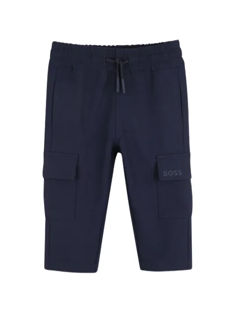 BOSS Kidswear patch pocket trousers