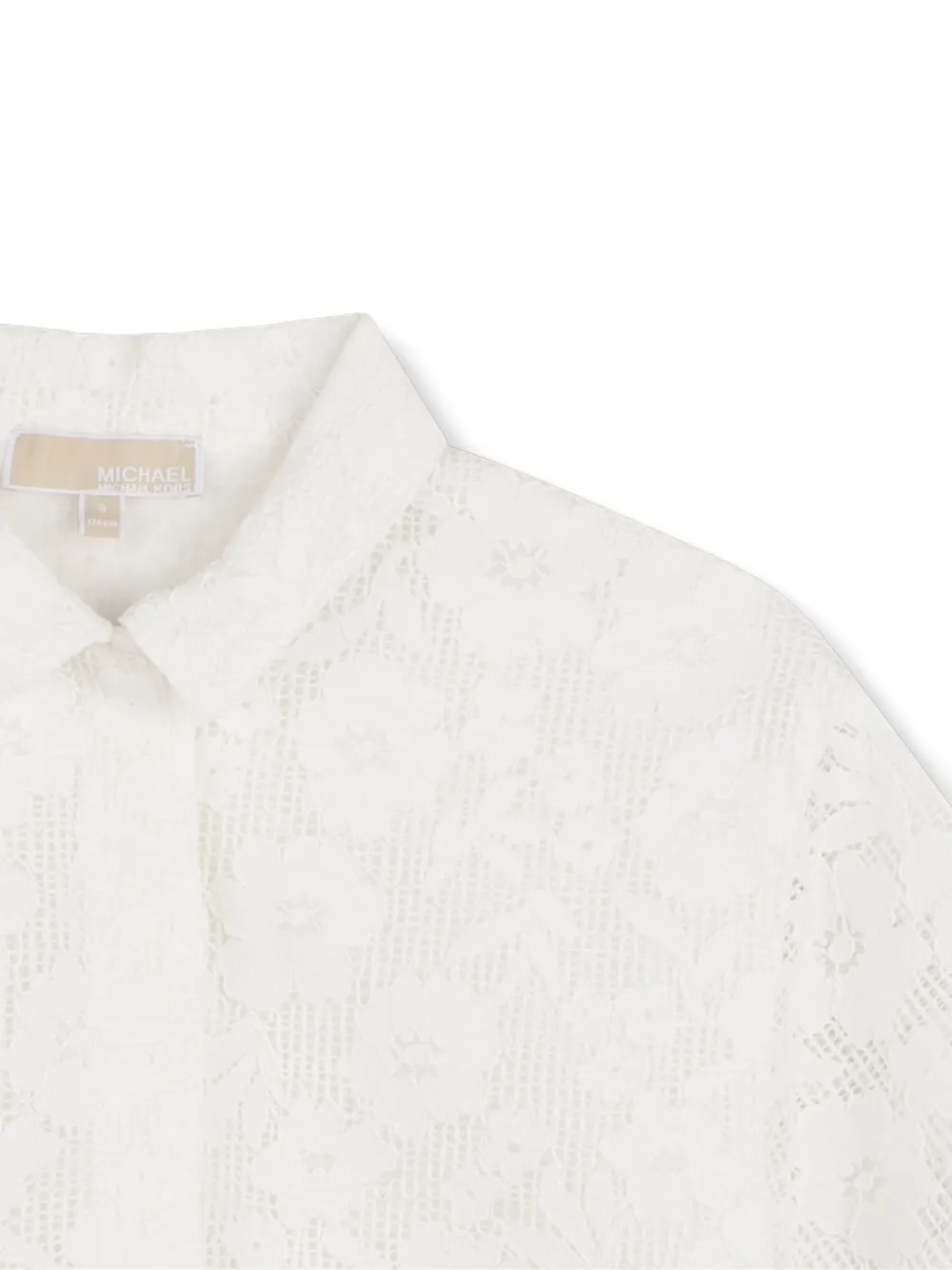 Michael Kors Kids Shirt met bloemenprint Wit
