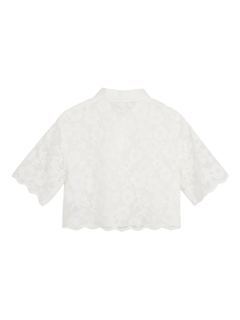 Michael Kors Kids Shirt met bloemenprint Wit
