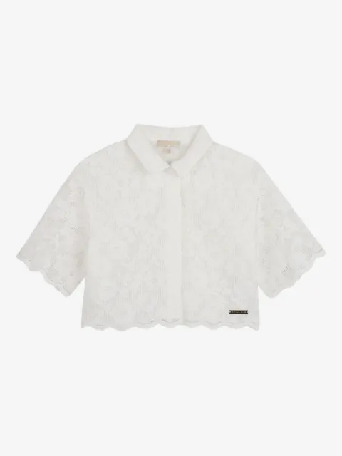Michael Kors Kids floral-pattern shirt