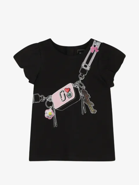 Marc Jacobs Kids ruffled graphic dress