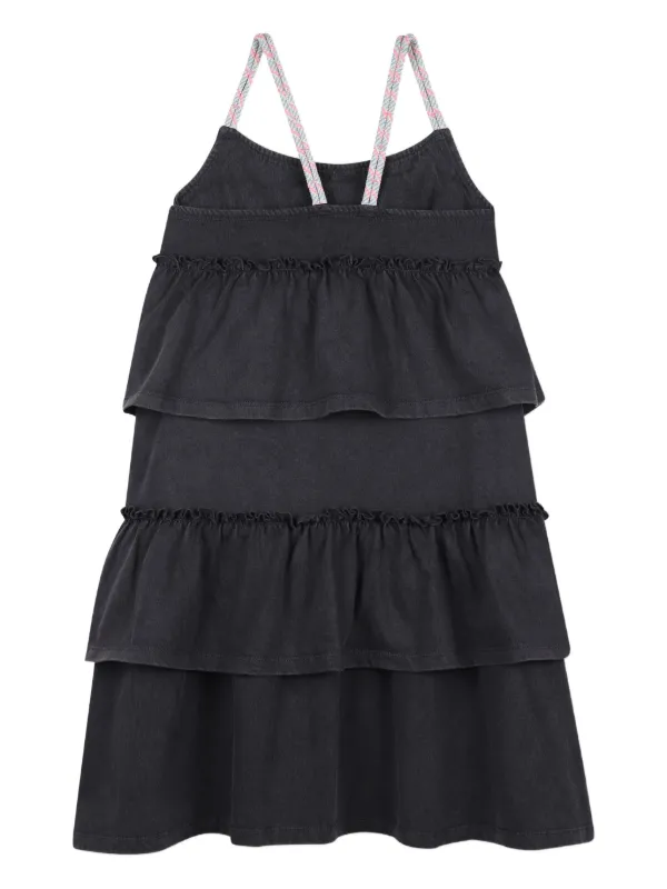 Billieblush Ruffled Tiered Dress | Grey | FARFETCH