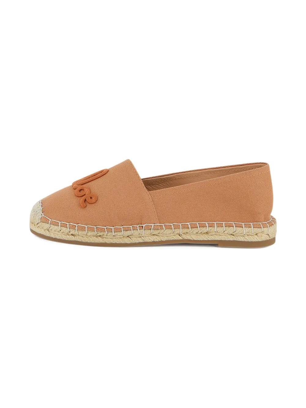 Chloé Kids Espadrilles met geborduurd logo Bruin