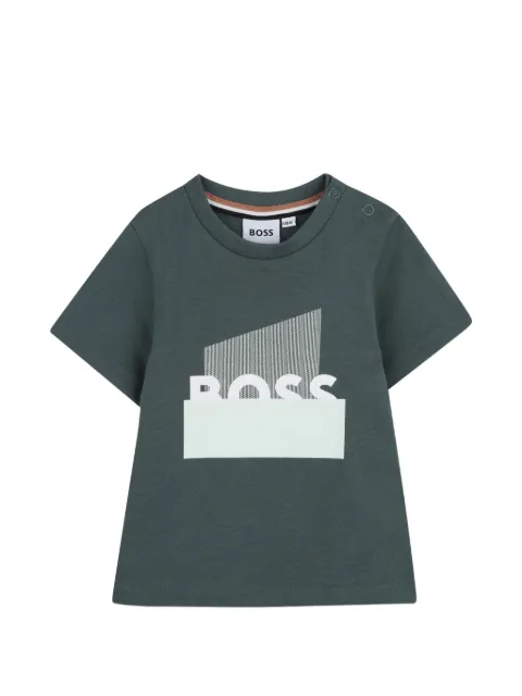BOSS Kidswear crew-neck graphic T-shirt