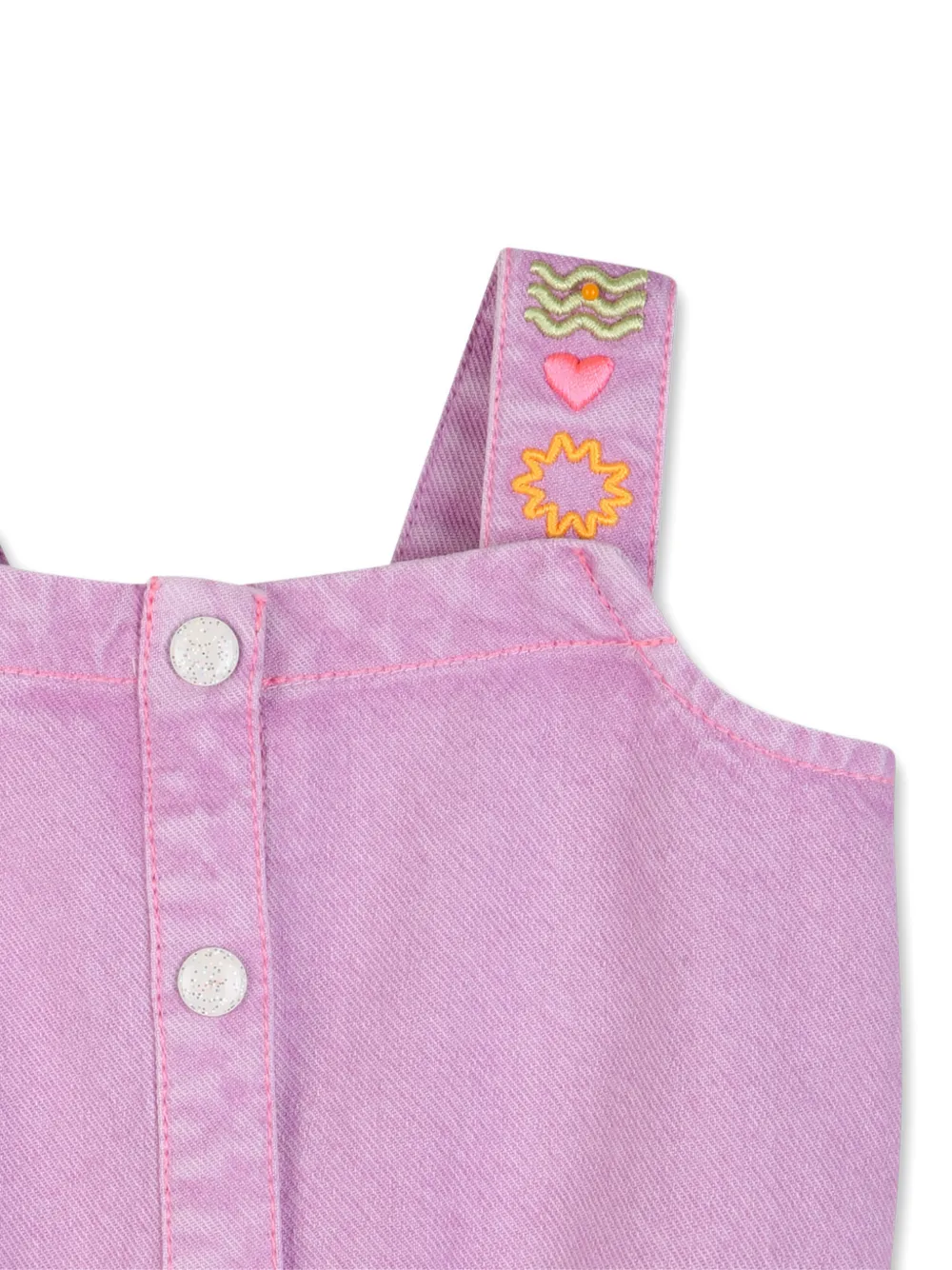 Billieblush Shorts met borduurwerk Paars