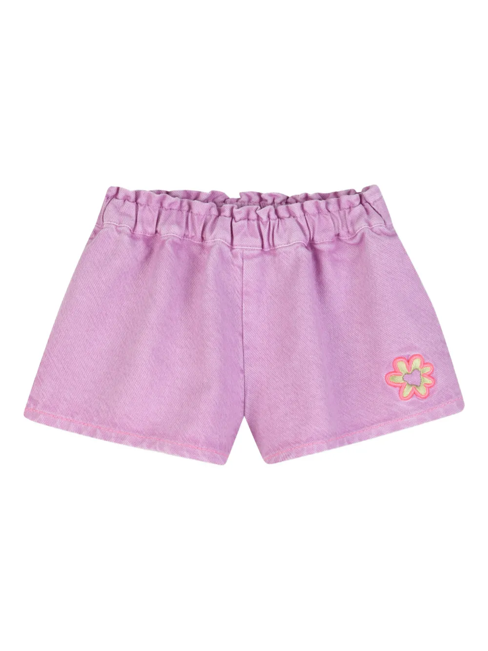  Billieblush Embroidered Shorts Set - Purple 
