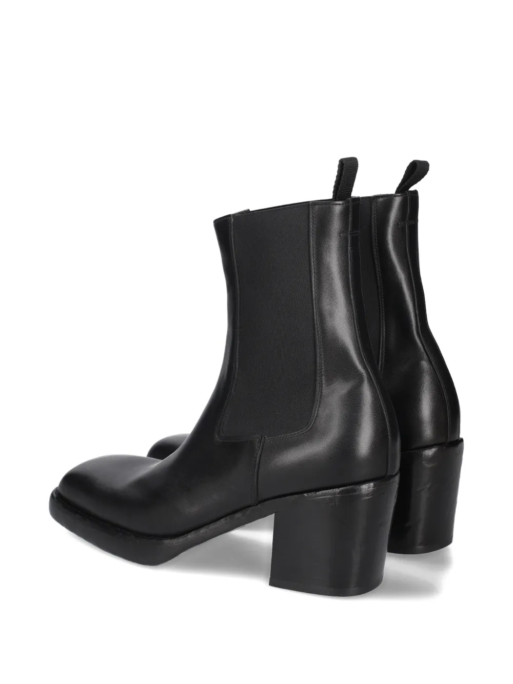 Premiata block-heel chelsea boots Zwart