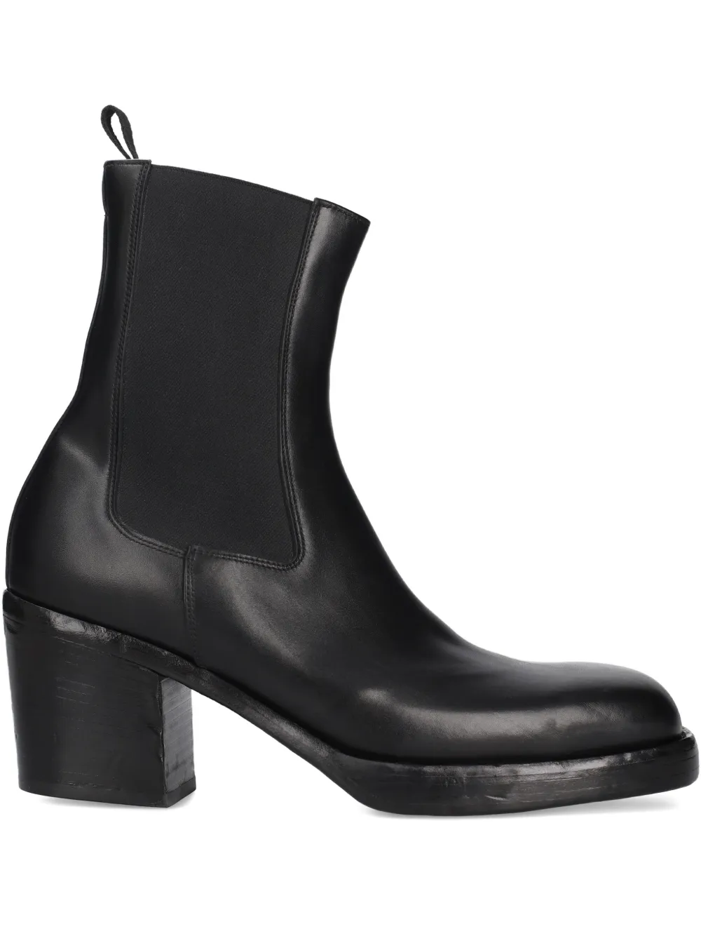 Premiata Chelsea-Boots mit Blockabsatz | Schwarz | Image 1