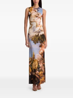 sachin and babi light blue dress Alice + Olivia Hire main image 1