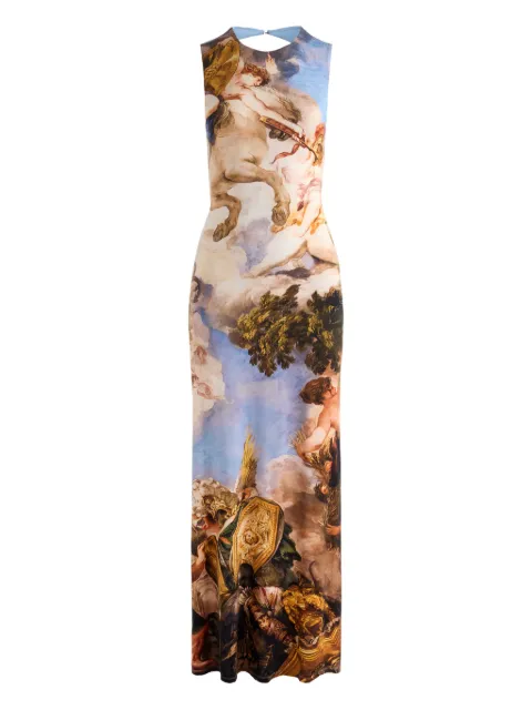 alice + olivia Vestido longo sem mangas