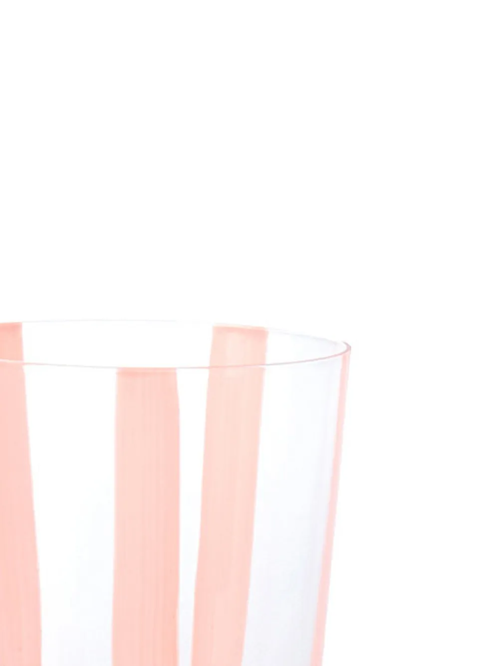  The Conran Shop Nova Stripe Glass - Pink 