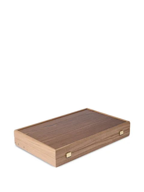 The Conran Shop Milos wood backgammon set
