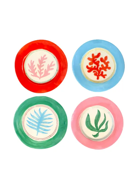 LAETITIA ROUGET Under The Sea dinner plates (set of four)