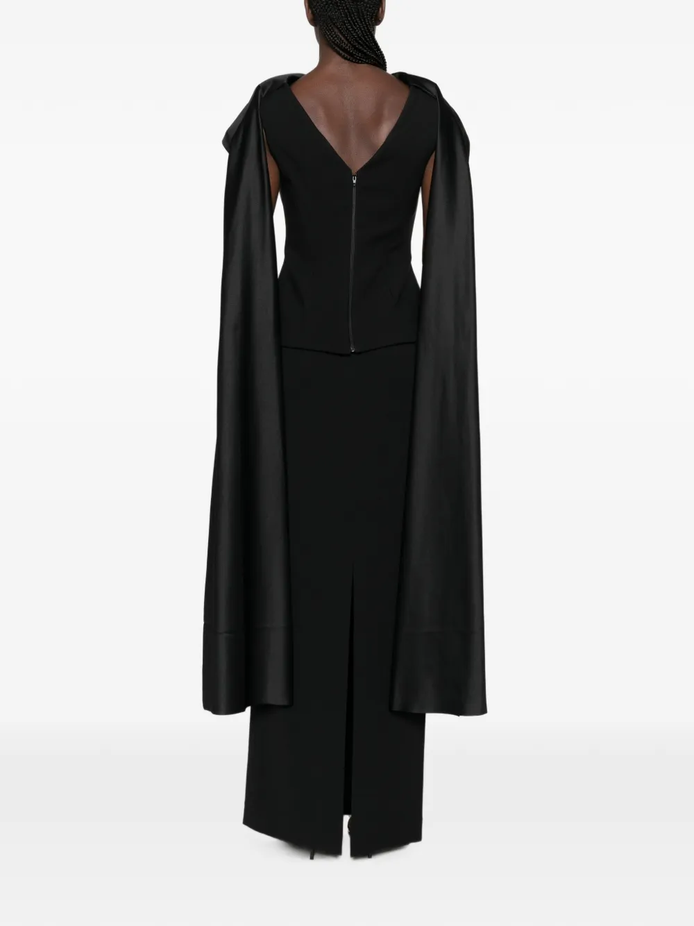 Solace London Annie maxi-jurk Zwart