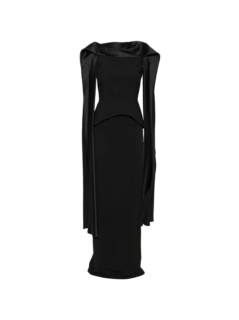 Solace London Annie maxi dress - Black