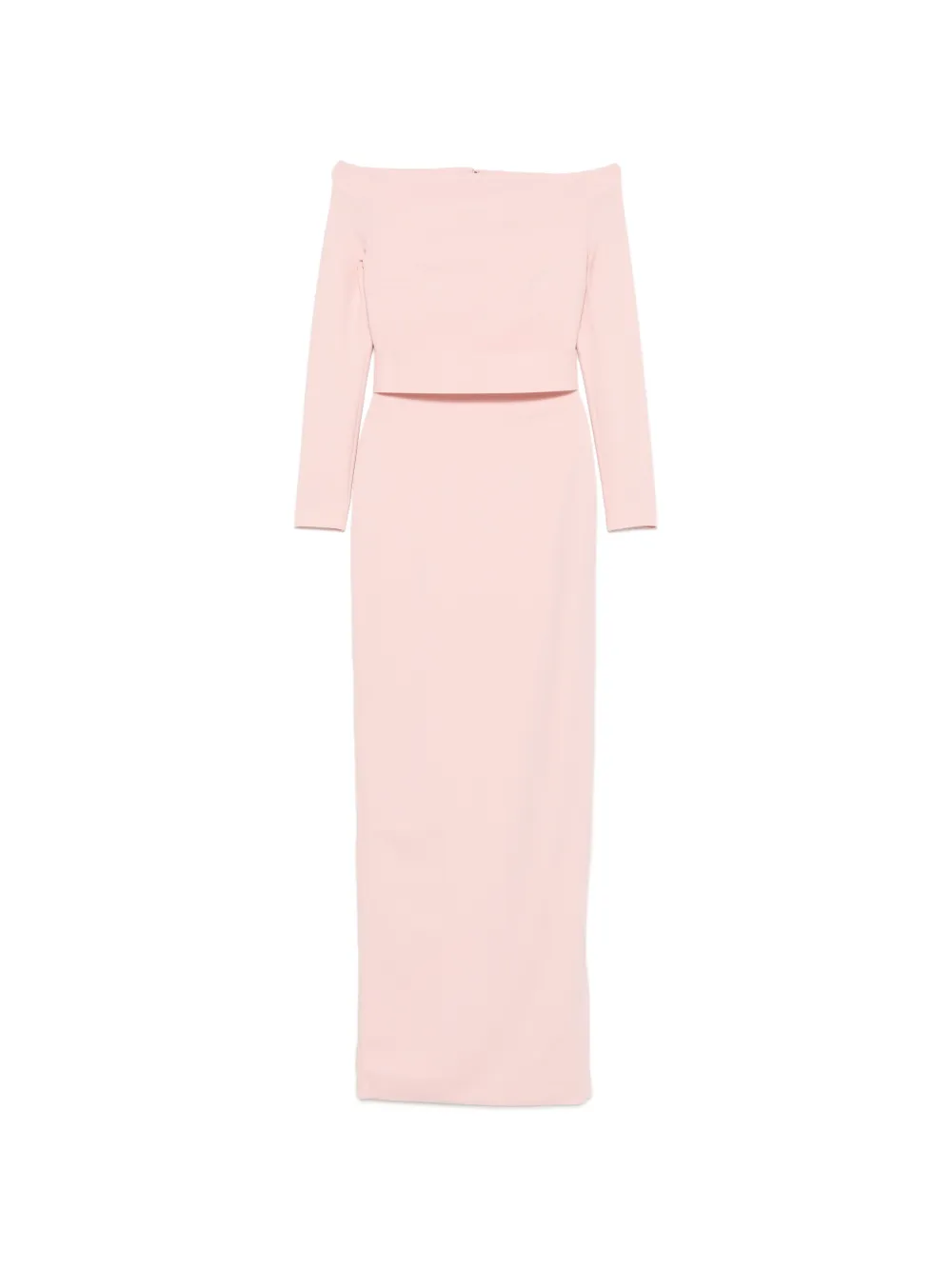 Solace London Sabina off-the-shoulder maxi dress - Rosa