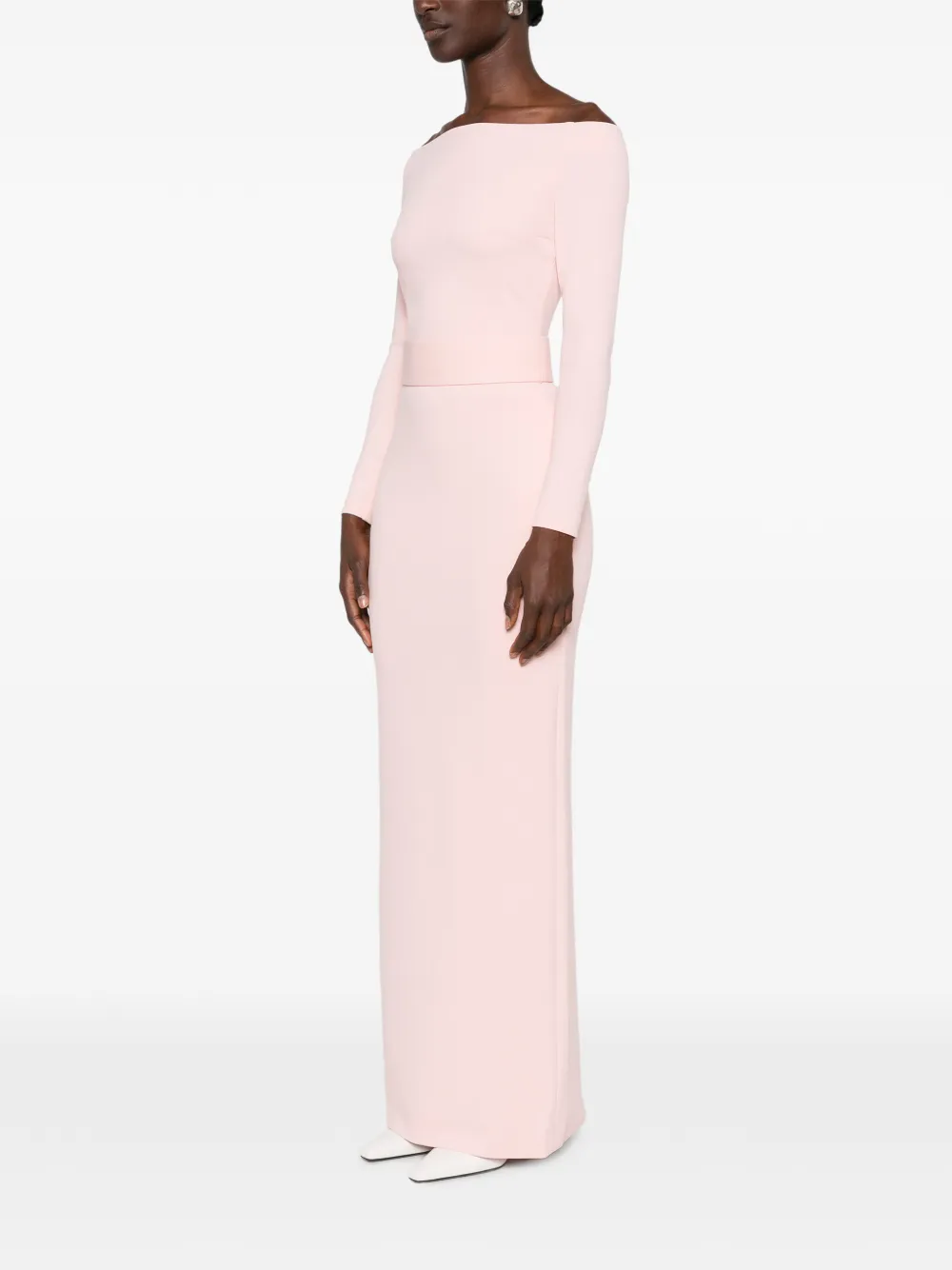Solace London Sabina maxi-jurk Roze