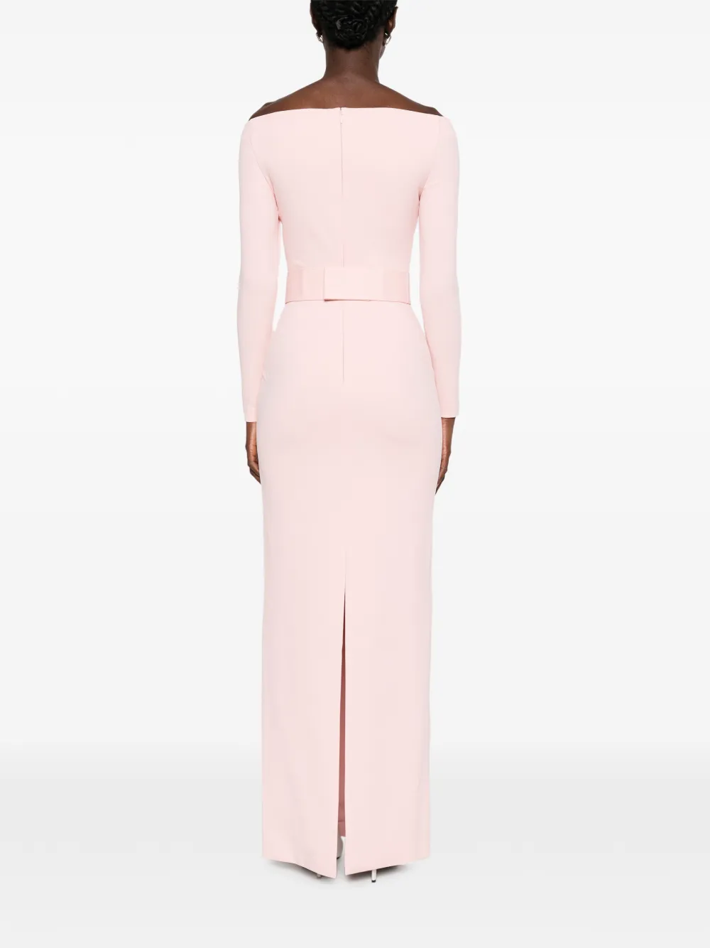 Solace London Sabina maxi-jurk Roze